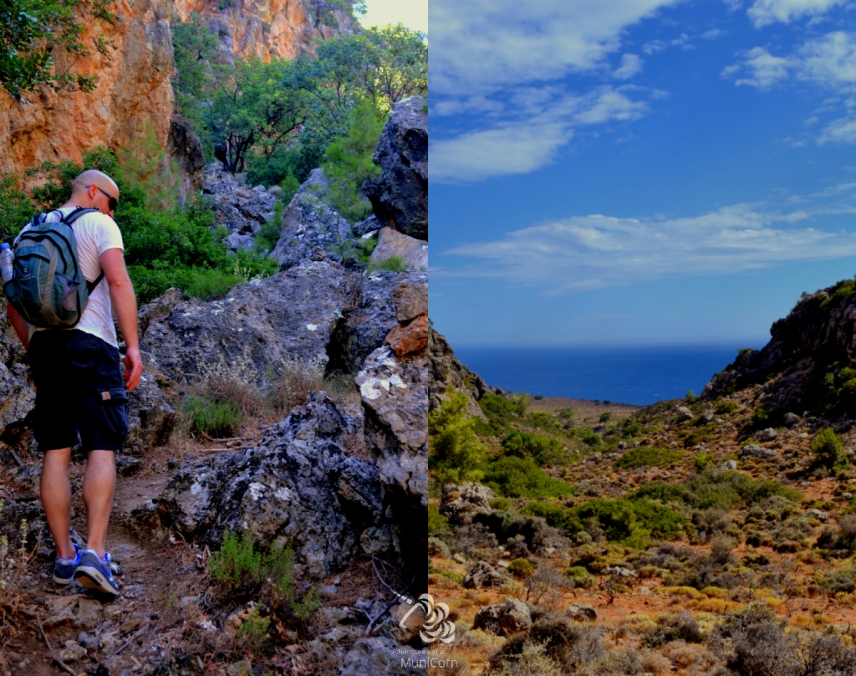 hiking in sougia crete